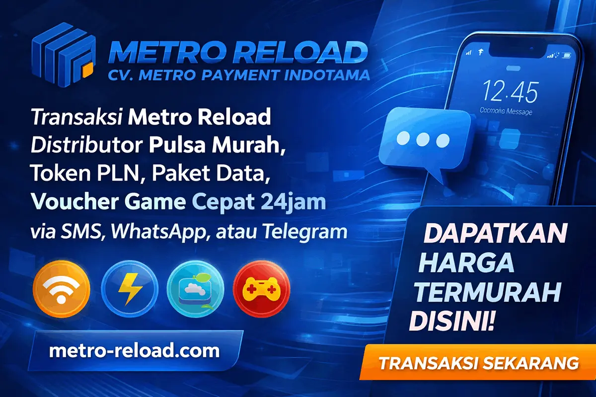 Cara Transaksi Isi Jual Pulsa